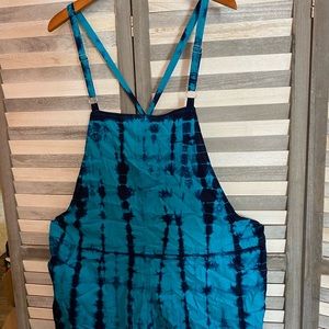 Tye Dye Shorts Overalls NWT from Torrid Size 2